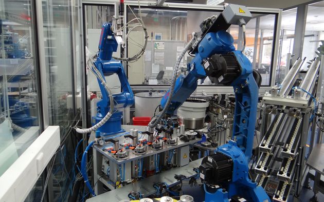 2007, first Unirobot assembly automation system